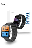 Hoco Watch Y3 Pro Akıllı Saat Dahili Gps Sesli Görüşme 1,69 inç 49 mm Geniş Ekran - 1