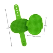 Evcil Hayvan Silikon Tüy Toplama Yıkama Fırçası - 5