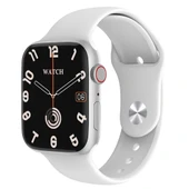 Hytech W99 Watch IOS Ve Android Uyumlu Mactive 2.05 İnç Geniş Ekranlı Gümüş Akıllı Saat - 1