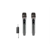 Kablosuz Çift Mikrofon 6.5 Mm Siyah W1 - 1
