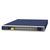 Endüstriyel Tip Yönetilebilir Ethernet Switch (Industrial Managed Ethernet Switch)<br>
L3<br>
24-Port 10/100/1000T 802.3at/af PoE+ (Port başına 36 watt) (PoE Güç Bütçesi maks. 440 watt)&lt - 1