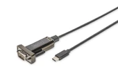 USB 2.0 Tip C <-> RS232 (Seri) Çevirici Kablosu, 1 metre - 1