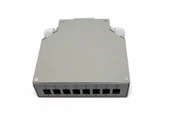 Beek DIN-Ray için Ek Kutusu, 8 x LC/Duplex Coupler için<br>
Beek Din Rail Distribution Box for 8 LC/DX Couplers - 1