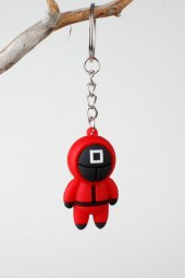 Squid Game Square Man Tekli Anahtarlık - 1