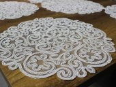 Violet Kordone 7 Parça Yemek Takımı Krem thumbnail 2