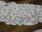 Violet Kordone 7 Parça Yemek Takımı Krem Gold thumbnail 3