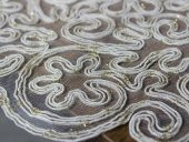 Violet Kordone 7 Parça Yemek Takımı Krem Gold thumbnail 4