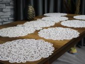 Violet Kordone 7 Parça Yemek Takımı Krem thumbnail 4