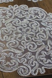 Violet Kordone 7 Parça Yemek Takımı Cappucino thumbnail 7