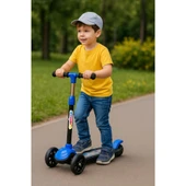 Swing Scooter Işıklı Kutulu Mavi thumbnail 1