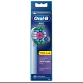 Oral-B Pro 3D White X-Filament Şarjlı Diş Fırçası Yedek Başlığı 4 Adet - 1