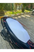 Tws Jupiter Uyumlu Beyaz Koltuk Kilifi Likrali Kaliteli Kumaş Scuba Kumaş - 1