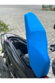 UNİVERSAL SCOOTER UYUMLU MAVİ KOLTUK KILIFI - 3