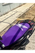 PCX DİO SH 125 ACTİVA S UYUMLU HONDA LOGOLU MOR KOLTUK KILIFI - 3