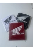 Honda Pcx,Dio,Activa S,SH Uyumlu 3'lü Siyah-Beyaz-Kırmızı Kampanyalı Koltuk Kılıfı - 2