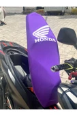 PCX DİO SH 125 ACTİVA S UYUMLU HONDA LOGOLU MOR KOLTUK KILIFI - 2