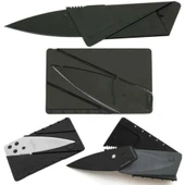 Kredi Kartı Şeklinde Katlanır Kolay Taşınır Kamp Yardımcı Kiti - 3