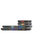 Rukye Shop Audi Hologram Logolu Araca Özel Marka Logolu Aynalı Kapı Eşiği Koruyucu Yapıştırma 4'lü Set - 1