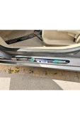 Rukye Shop Opel Hologram Logolu Araca Özel Marka Logolu Aynalı Kapı Eşiği Koruyucu Yapıştırma 4'lü Set - 6