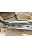 Rukye Shop SsangYong Hologram Logolu Araca Özel Marka Logolu Aynalı Kapı Eşiği Koruyucu Yapıştırma 4'lü Set - 7