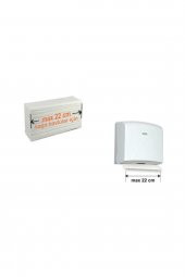 Z Katlı Kağıt Havlu Dispenseri Max 22 Cm 200 Adet Siyah K2b thumbnail 2