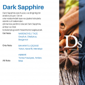 50 ml. Micro Koku Makinesi Aromatik Koku Kartuşu Dark Sapphire - 3