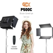 Gdx P500C Bicolor Profesyonel İkili LED Panel Video ve Fotoğraf Stüdyo Işık Seti - 3