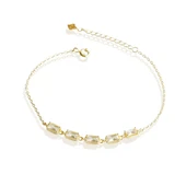 Mini Baget Sıralı Gümüş Bileklik thumbnail 4