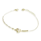 Kalp İncili Trend Gümüş Bileklik thumbnail 4