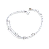 Yıldız Sıralı Gümüş Bileklik thumbnail 9