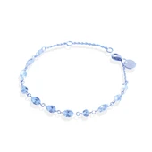 Kristal Sıra Taşlı Gümüş Bileklik thumbnail 7