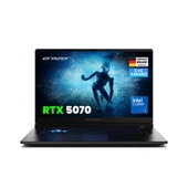 ERAZER Defender 17 P1 MD600009 Intel Ultra 9 270H 32GB RAM 2TB SSD RTX5070 17.3" 144Hz FHD IPS FreeDOS Oyuncu Laptop - 1