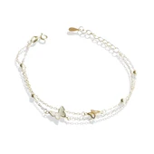 Zirkon Taşlı Kelebek Modeli Gümüş Bileklik thumbnail 4