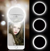 Şarjlı Ledli Telefon Selfie Işığı - 4