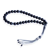 Onix Doğaltaşlı Gümüş Tesbih thumbnail 1