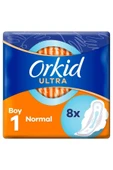 Orkid Ultra Extra Hijyenik Ped Normal Tekli Paket 8 Ped thumbnail 1