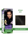 Wella Koleston Naturals Saç Boyası 2/0 Siyah - 1
