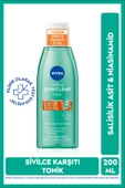 NIVEA Skin Clear Yüz Temizleme Jeli 150 ml + Derma Skin Clear Sivilce Karşıtı Tonik 200 ml - 2