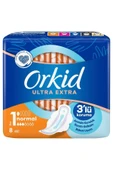 Orkid Ultra Extra Hijyenik Ped Normal Tekli Paket 8 Ped thumbnail 3