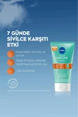 NIVEA Derma Skin Clear Sivilce Karşıtı Yüz Temizleyici Peeling 150ml, Salisilik Asit,Niasinamid,Deniz Tuzu - 2