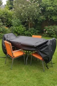 size ne lazım Paraşüt Kumaş Su Güneş Geçirmez Kolay Kullanım Hafif Bahçe Mobilya Koruma Kılıfı 290cmx300cmx90cm thumbnail 3