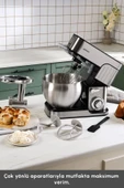 Karaca Inoxchef Pro Hamur Yoğurma Makinesi 1300W 7L - 5