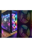 Halos Digital Rgb Led Gaming Oyuncu Fan Çerçevesi, 140mm - Siyah - 7