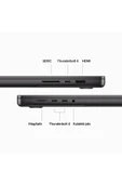 Apple Macbook Pro M3 Pro 18c Gpu 18gb 512gb Ssd 16 Inç Uzay Siyah Mrw13tu/a - 6