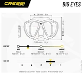 Cressi Big Eyes Dalış Maskesi - 2
