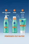 NIVEA Derma Skin Clear Sivilce Karşıtı Yüz Temizleyici Peeling 150ml, Salisilik Asit,Niasinamid,Deniz Tuzu - 6