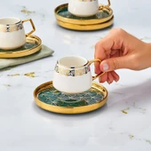 Karaca Verde 6 Kişilik 100 Ml Kahve Fincanı thumbnail 7