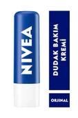 NIVEA Yoğun Nemlendirici El Kremi 75ml, Original Dudak Kremi 4,8gr Hediye thumbnail 3