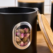 Karaca Premium Ekmek Kutusu-Saklama Kabı Hediyeli Siyah thumbnail 12