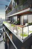size ne lazım 60cm x 3.5m  Soluk Yaprak Balkon Bahçe Çit Brandası  Su İtici, UV Koruyucu, Dekoratif Örtü - 1